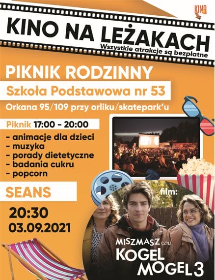 Kino na leżakach w Częstochowie! Już jutro ! 2