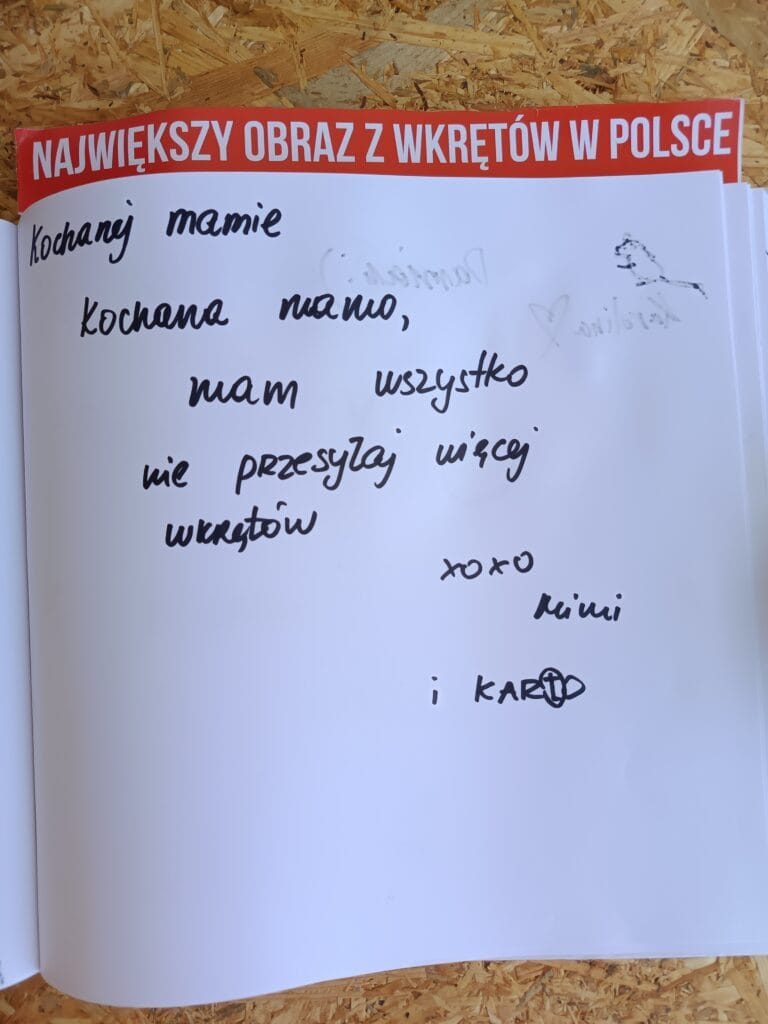 Największy obraz z wkrętów w Polsce – rekordowy wyczyn na Pol’and’Rock Festival 24