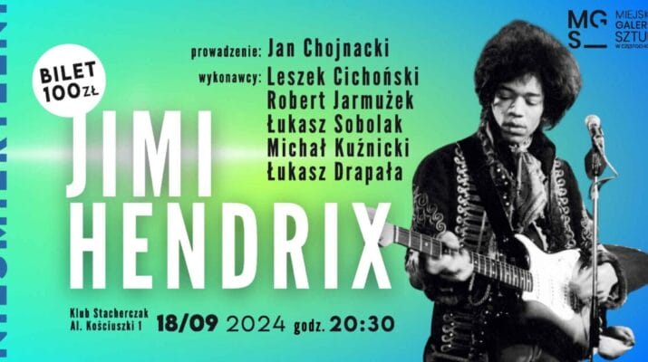 "Nieśmiertelni: Jimi Hendrix". Spotkanie i koncert już 18 września w Częstochowie 3