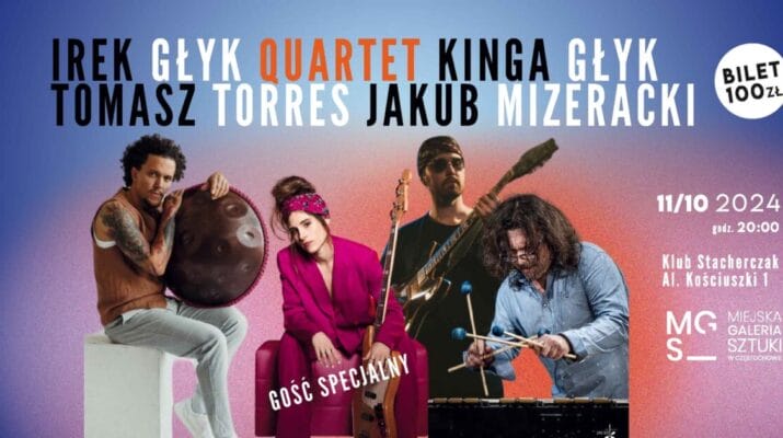 Irek Głyk Quartet wystąpi w klubie Stacherczak. Koncert już 11 października 1